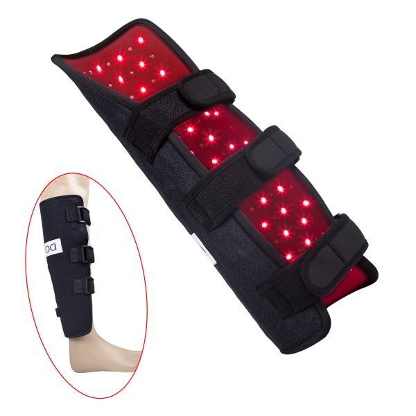 dgyao® Red Light Therapy Device for Leg & Arm Pain, Near Infrared Therapy Wrap for Calf Thigh Pain Relief Portable Deep Light Therapy with Timer for Muscle Recovery