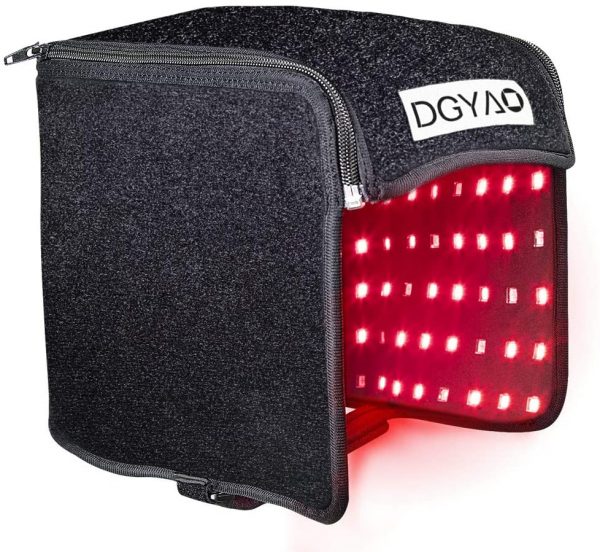 dgyao® Red Light & Infrared Light Therapy for Hair Loss Hair Growth Cap Portable Foldable Therapy Cap for Women and Men